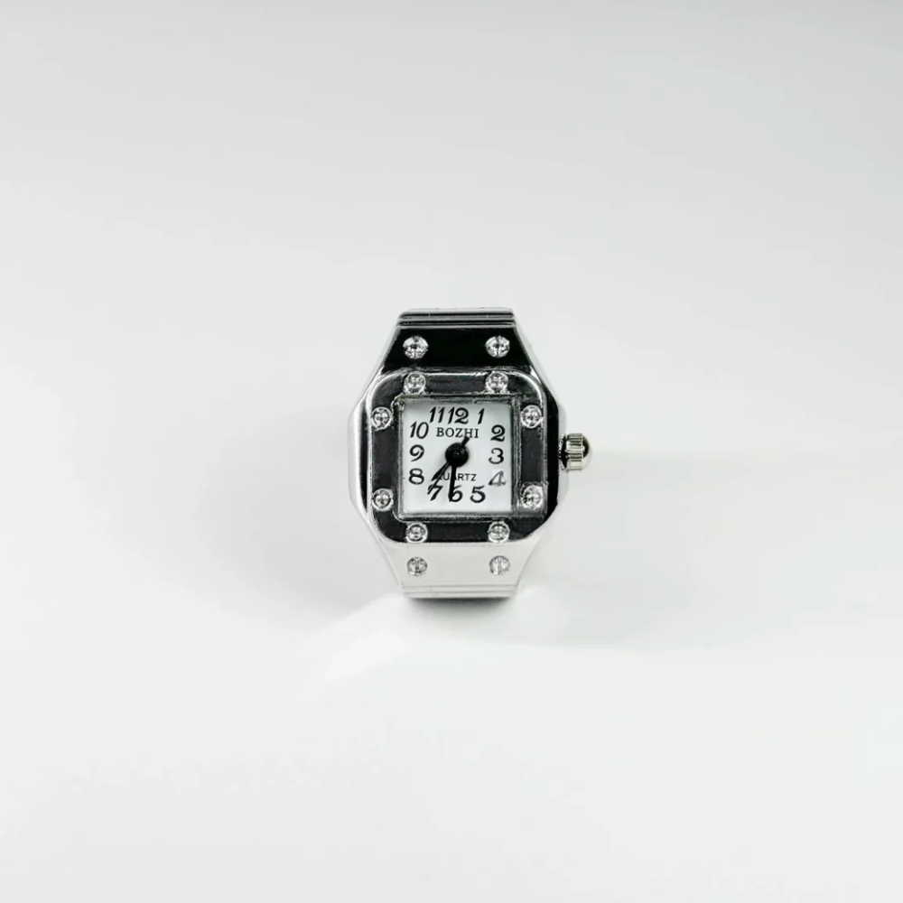 Santos Ring | Silver White