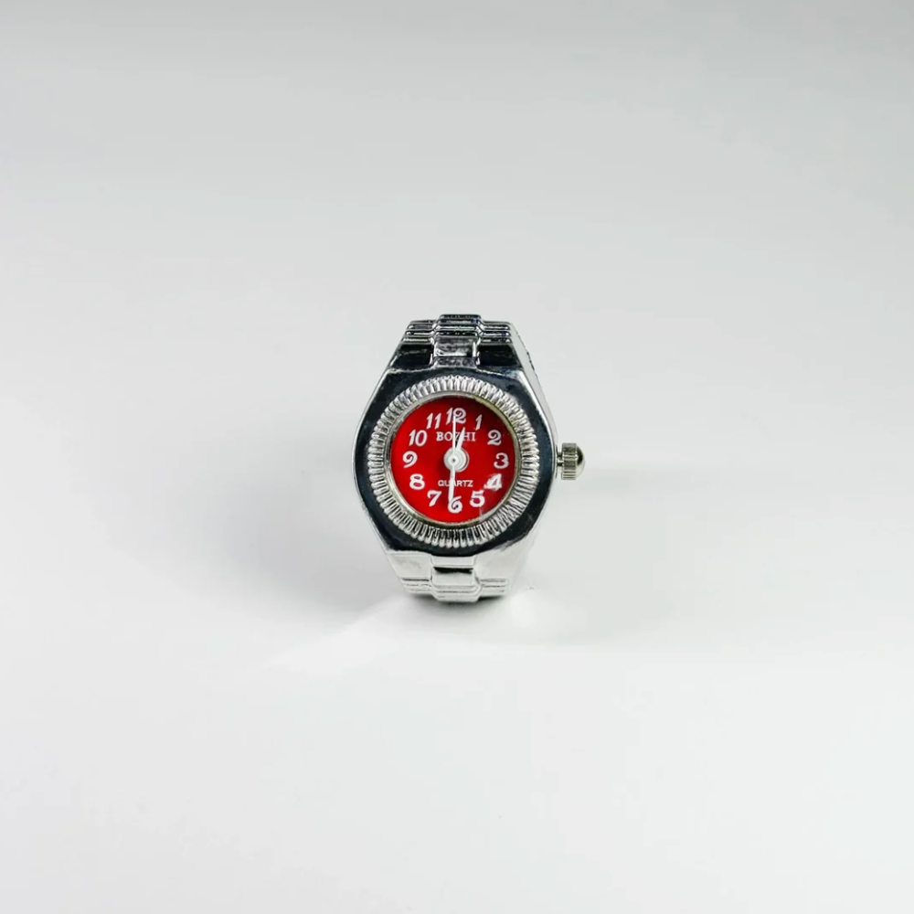 Milano Ring | Silver Red