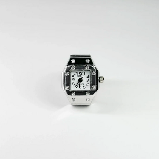 Santos Ring | Silver White
