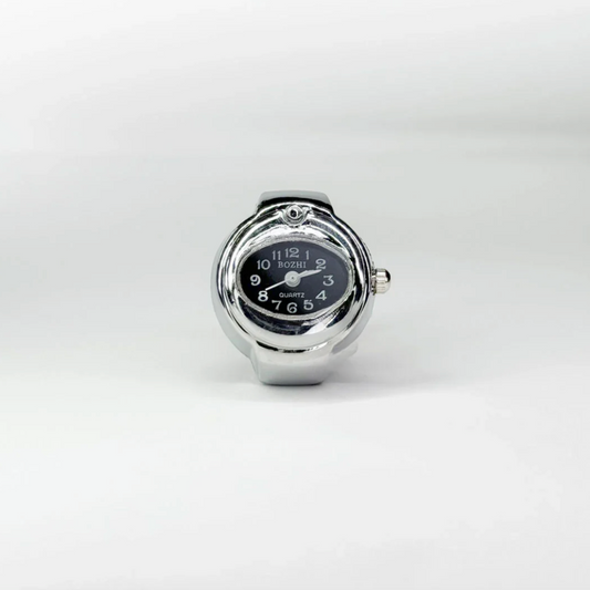 Bari Ring | Silver Black