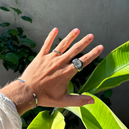 Milano Ring | Silver White
