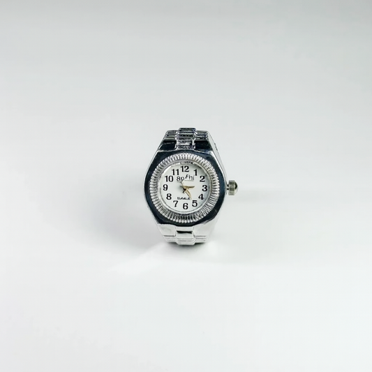 Milano Ring | Silver White