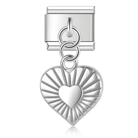 Charm Corazon de María, la madre de Jesús Colgante