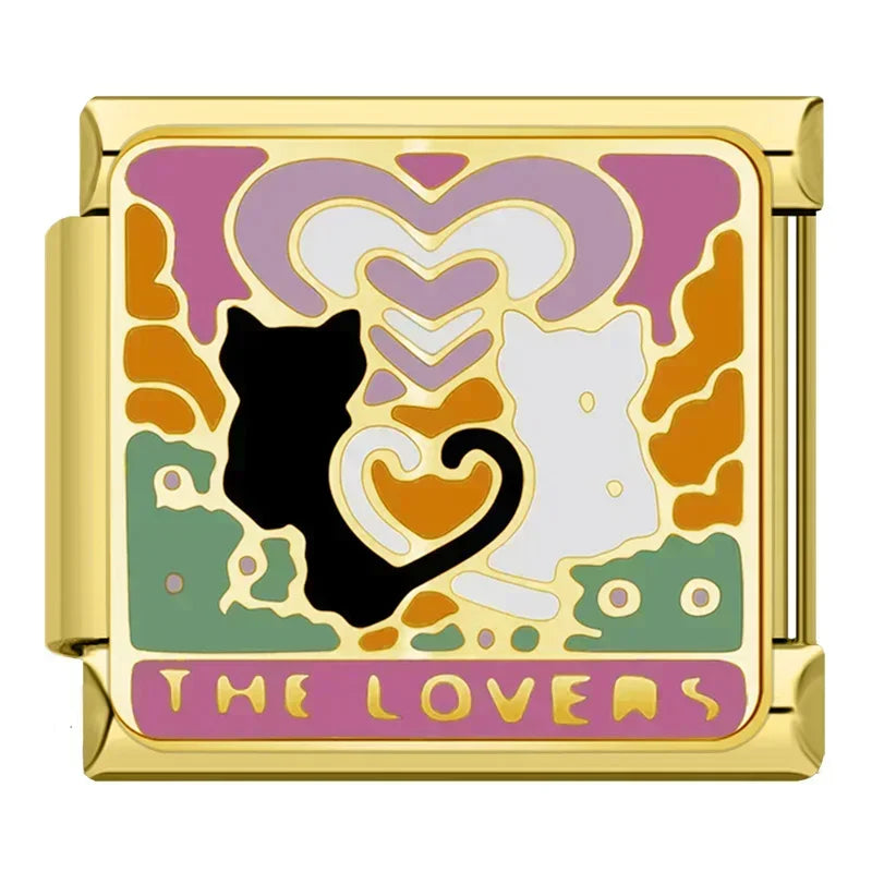 Charm Cat Lovers Dorado