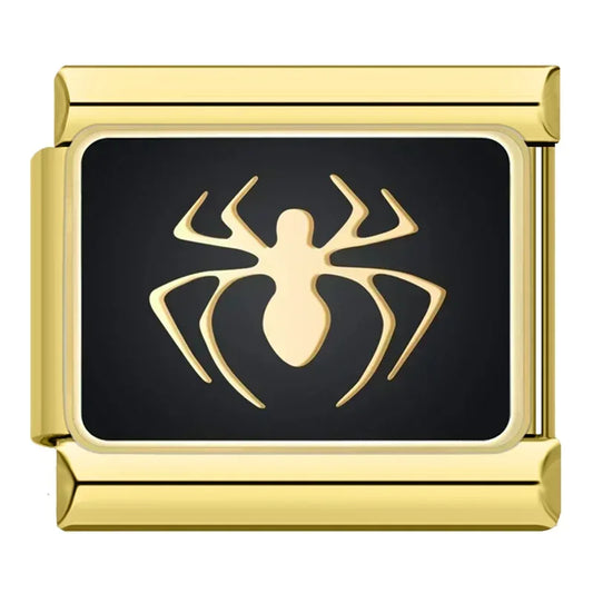 Charm Spider Man Dorado